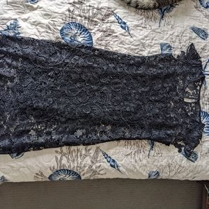 Charlotte Russe black lace dress